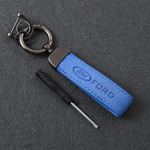 Alcantara Keychain