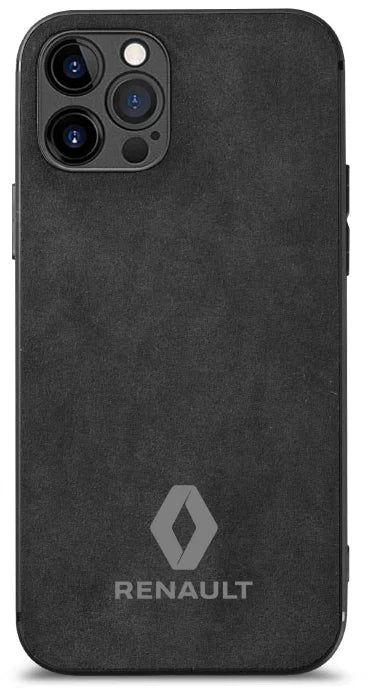 Renault Car fans zone alcantara phone case