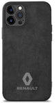 Renault Car fans zone alcantara phone case