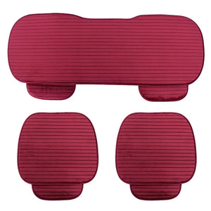 carfanszone full seat cover red wine