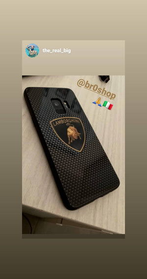 Lamborghini Tempered Glass Carbon Fiber Case – CarFansZone Lamborghini Tempered Glass Carbon Fiber Case – CarFansZone