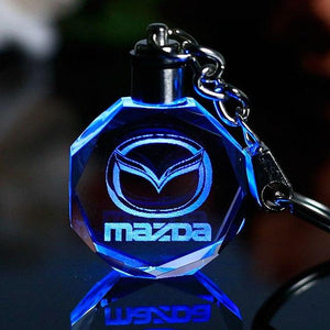Car Fans ZoneKeychain Mazda Laser Engraved Car Logo Keychain