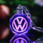 Car Fans Zone Keychain VW Laser Engraved Car Logo Keychain