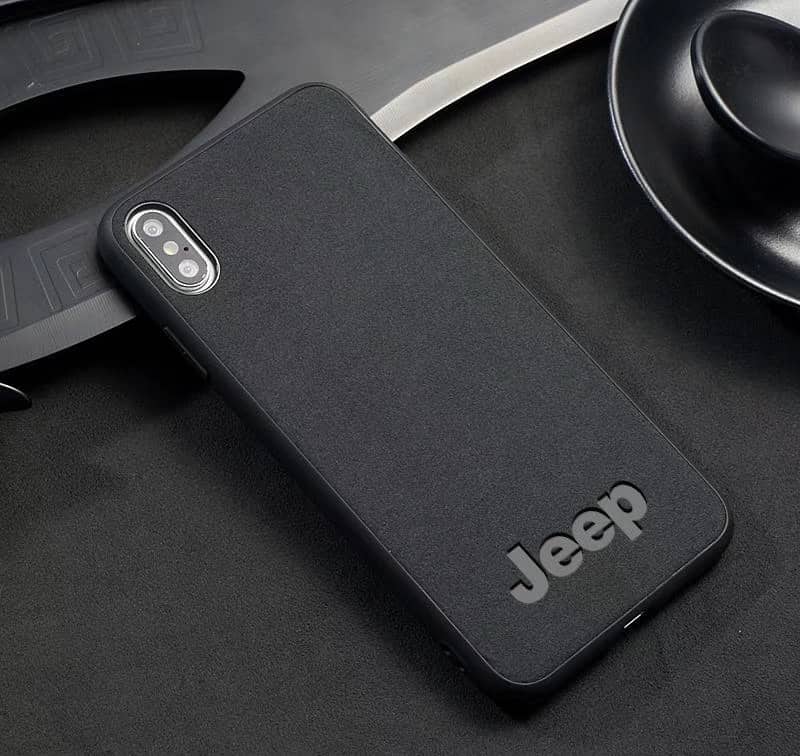 Car Fans Zone Jeep Alcantara Phone Case
